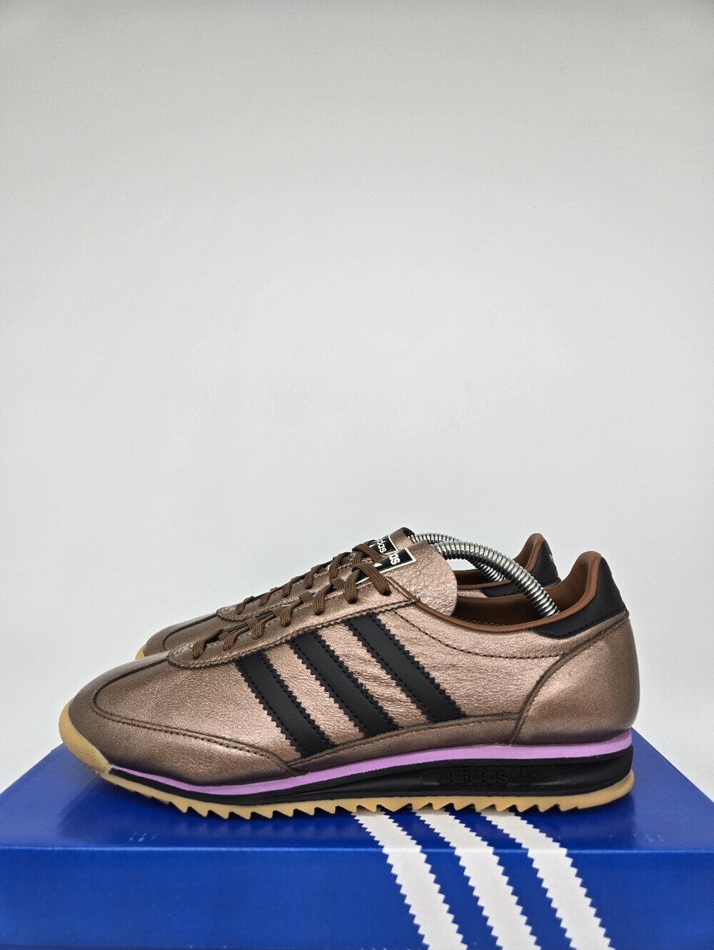 adidas Women's SL 72 OG JS3979 Brown Black Gum Shoes Size 6